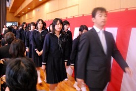平成22年度入学式 平成22年度入学式