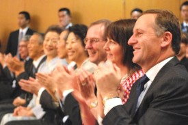 ニュージーランドのジョン・キー首相 ニュージーランドのジョン・キー首相