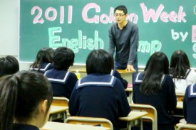 進路指導部長の田中教諭 進路指導部長の田中教諭