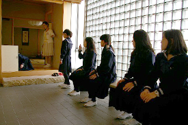 中学 茶道授業 中学 茶道授業