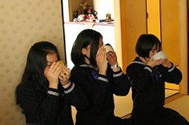 中学 茶道授業 中学 茶道授業
