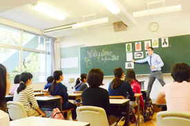 「イマージョン授業」を体験 「イマージョン授業」を体験