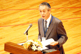山内校長 山内校長
