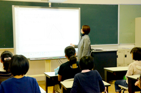 電子黒板を活用した授業 電子黒板を活用した授業