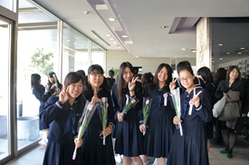 中学卒業式