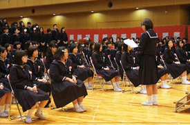 在校生送る言葉