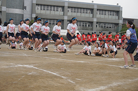 大縄跳び