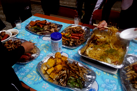 イベント(校内BBQ)