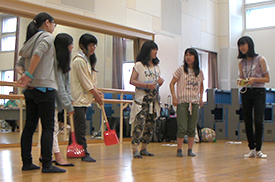 Skit(寸劇)の発表会