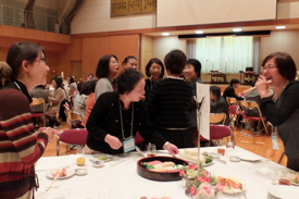 懇親会