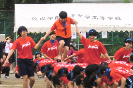 高1学年種目 いかだ流し