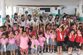 プラティープ財団付属の幼稚園で