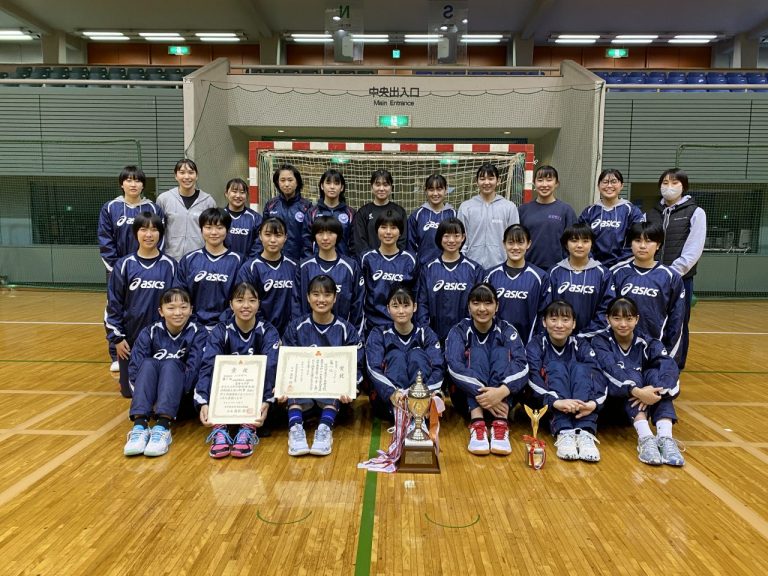 部活動速報 
Club Newsletter					祝 　ハンドボール部 秋季新人戦優勝！！